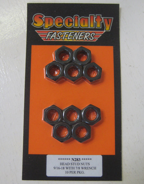 N283 ( 9/16-18) Head Stud Nut