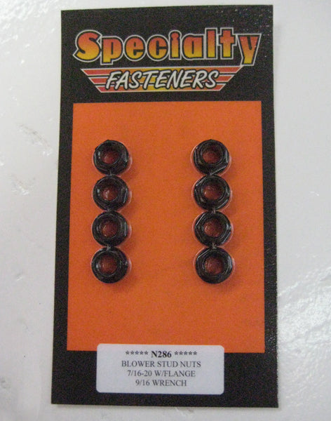 N286 ( 7/16-20) Blower Stud Nut