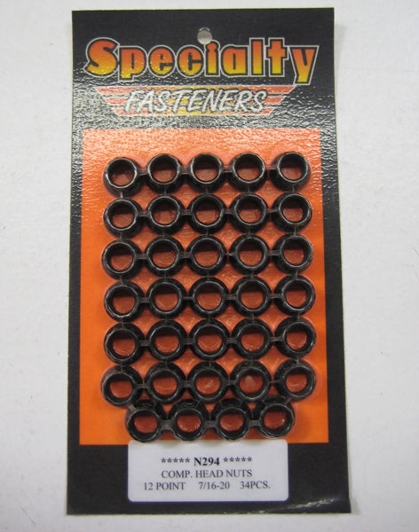 N294 (7/16-20) 12 Point Nut