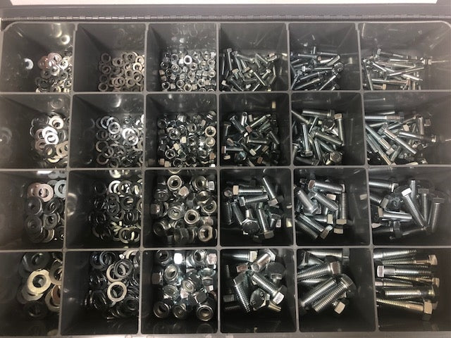 900 PC. METRIC 10.9 HEX HEAD KIT