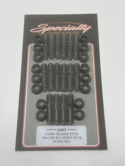 2595T ( 3/8 x 1.700)
Header studs with 12 point nuts.