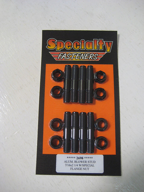 2698 ( 7/16 x 2-1/4 ) Aluminum blower studs