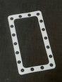 Small Burst Panel Gasket. Made out of teflon to help seal around burst panel and frame. .030" thick.