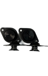 Black Aluminum Self Ejecting dzus buttons.