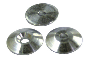 Aluminum Body Washers (Funny car body washers). Raw or Black.