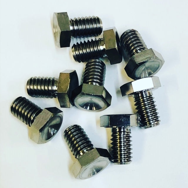 Titanium inspection cover bolt