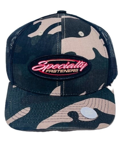 Specialty Fasteners Camo Flexfit hat