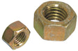 Grade 8 Hex Nut. Zinc plated yellow.