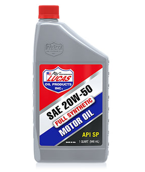 Lucas oil SAE 20W-50 Synthetic