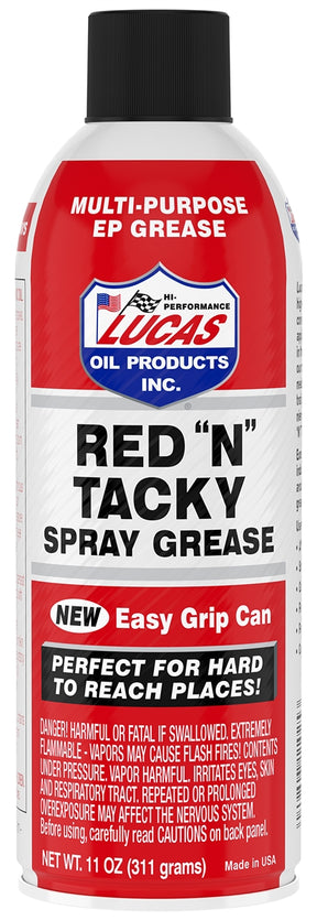 Lucas Oil Red N Tacky.