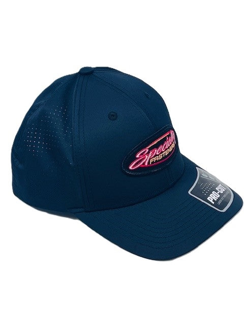 Black snapbackPro-cut ventilation hat