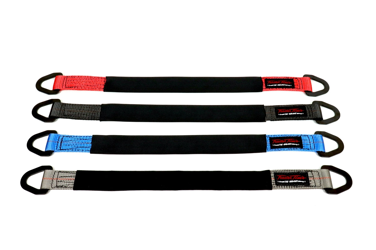 2"x24" Axle strap w/D rings