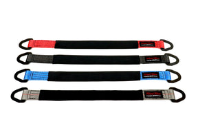 2"x24" Axle strap w/D rings