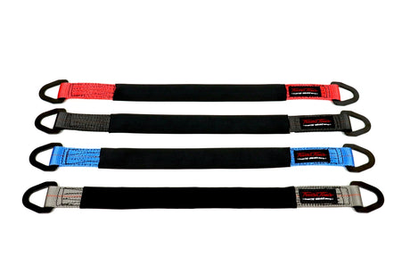 2"x24" Axle strap w/D rings