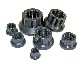 12 Point Fine Non-Locking Nuts.