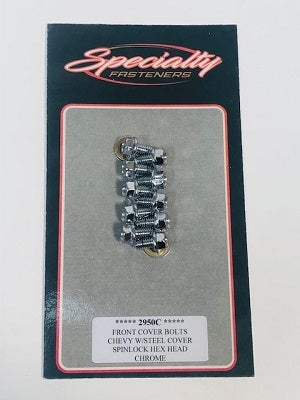 2950 (Chevrolet Timing Cover bolts with Steel Cover)