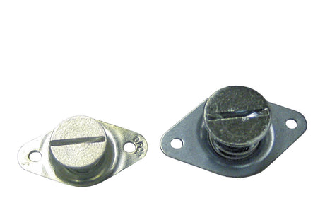 Steel Self-Ejecting Dzus button. Available in various lengths