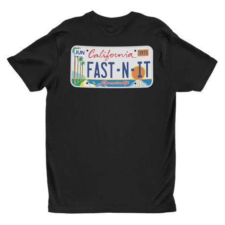 Specialty Fasteners Black License plate T-shirt
