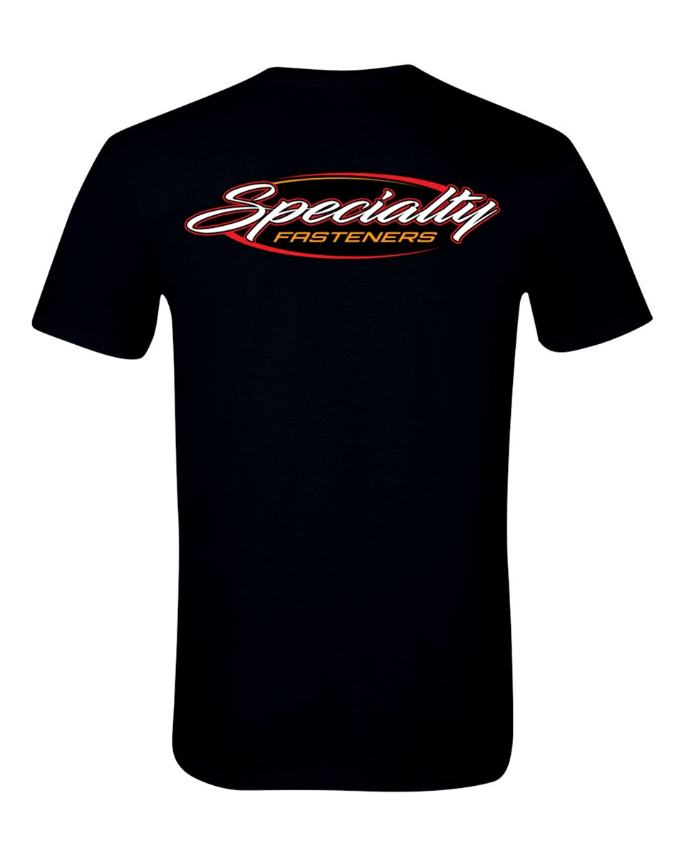 Specialty Fasteners logo tshirt