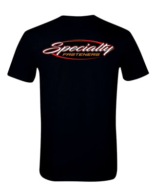 Specialty Fasteners logo tshirt