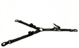 1.75" 3 Point spare tire hold down with flat hooks