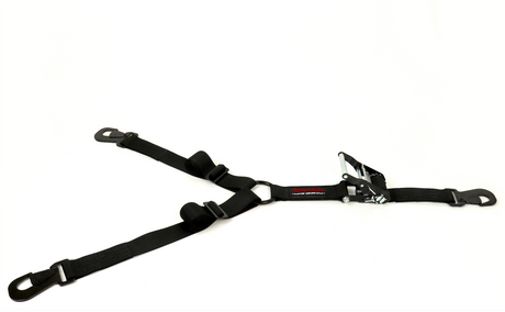 1.75" 3 Point spare tire hold down with flat hooks