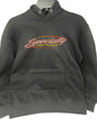 Specialty Fasteners black pullover logo hoodie.